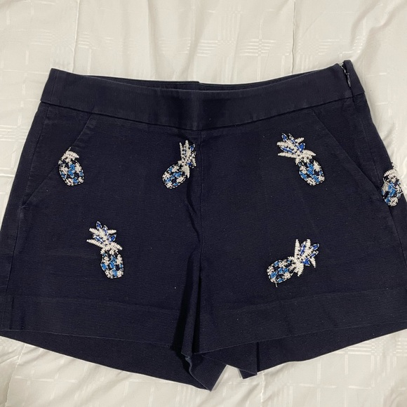 Fun pineapple beaded shorts - Picture 2 of 3